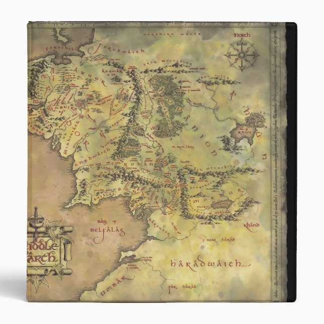 Classeur Carte MIDDLE EARTH™ (Devant)