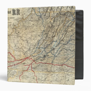 Classeur Carte Richmond et Louisville RR