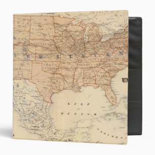 Classeur Carte topographique des États-Unis