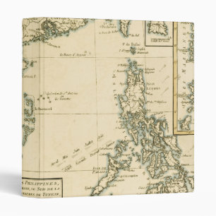 Classeur Carte vintage de l'Océan Indien de l'Inde