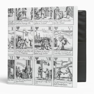 Classeur cartes de jeu Anti-catholiques commémorant