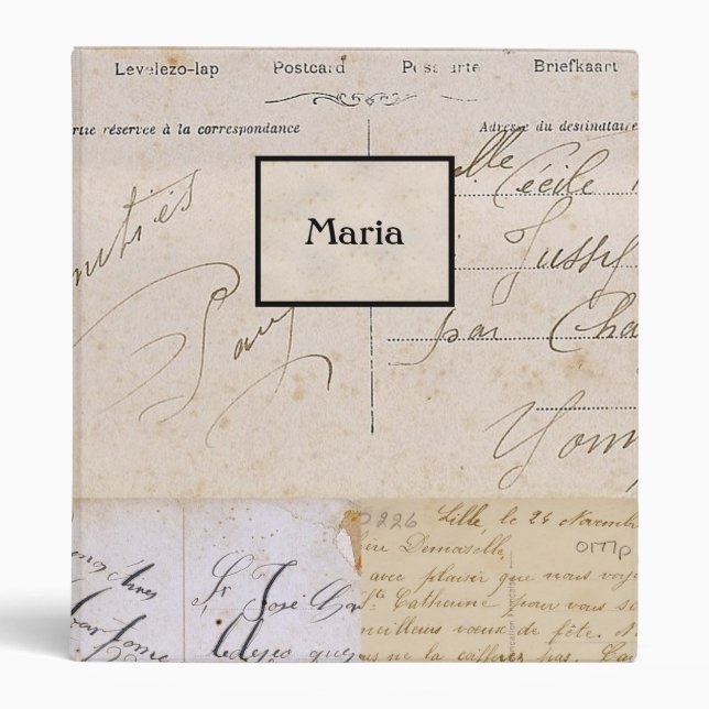 Classeur Cartes postales vintages (Devant)