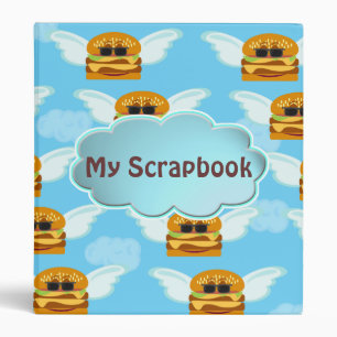 Classeur Cartoon Heavenant Cheeseburger Custom Cloud