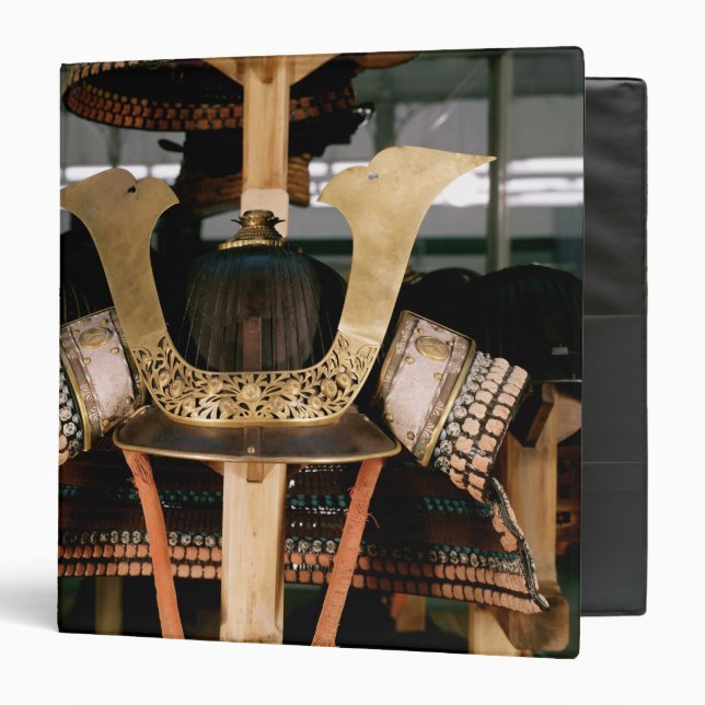 Classeur Casque samouraï, moitié du 14ème siècle (Devant/Intérieur)