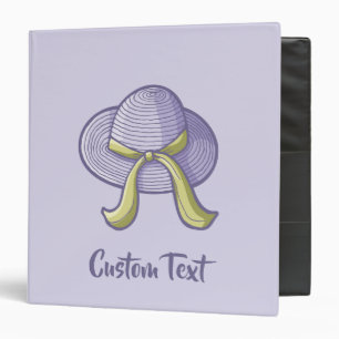Classeur Casquette de paille Lilac