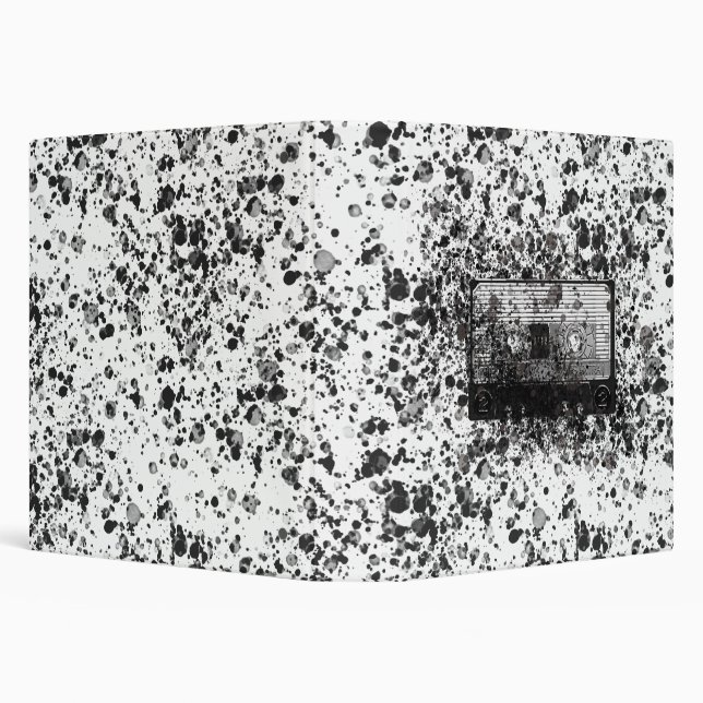 Classeur Cassette audio rétro (Arrière-plan)