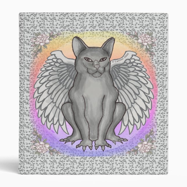 Classeur Cat Gargoyle (Devant)