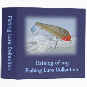 Classeur Catalogue Collection de leurres de pêche - Pêcheur