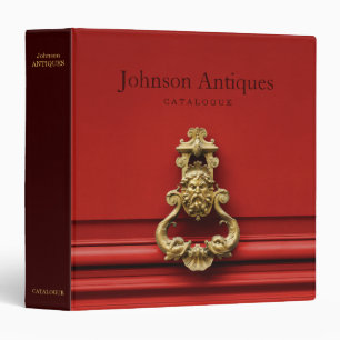 Classeur Catalogue de magasin d'antiquités