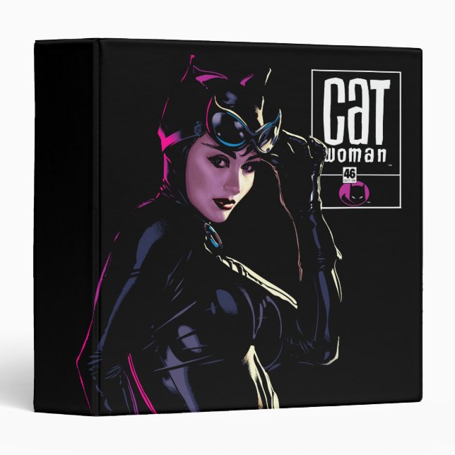 Classeur Catwoman (Devant/Côté)