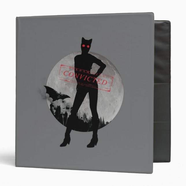Classeur Catwoman condamné Grey (Devant/Intérieur)