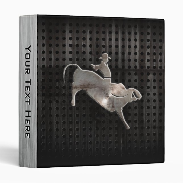 Classeur Cavalier rocailleux de Taureau (Devant/Côté)