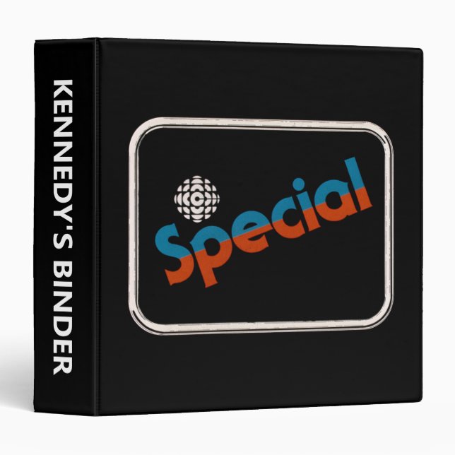 Classeur CBC Special - 1978 promo graphique (Devant/Côté)