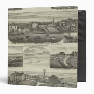 Classeur Cedar Grove Stock Farm et Roberts Ranch, Kansas