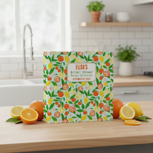 Classeur Célébration de mariage Citrus Shower de Mariage Re