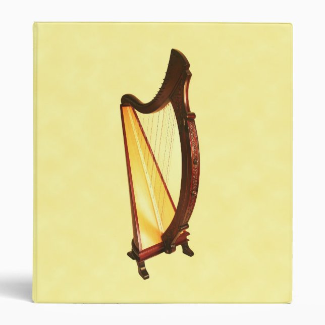 Classeur celtique d'harpe (Devant)