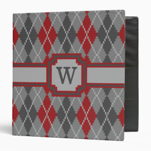 Classeur Cendres et Braises Argyle Binder