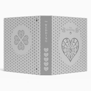 Classeur Céramique gris dentelle