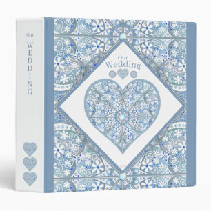 Classeur Céramique Lace Bleu clair