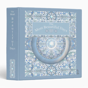 Classeur Céramique Lace Bleu clair