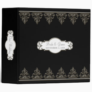 Classeur Cercle baroque de remous de photo ou d'album de