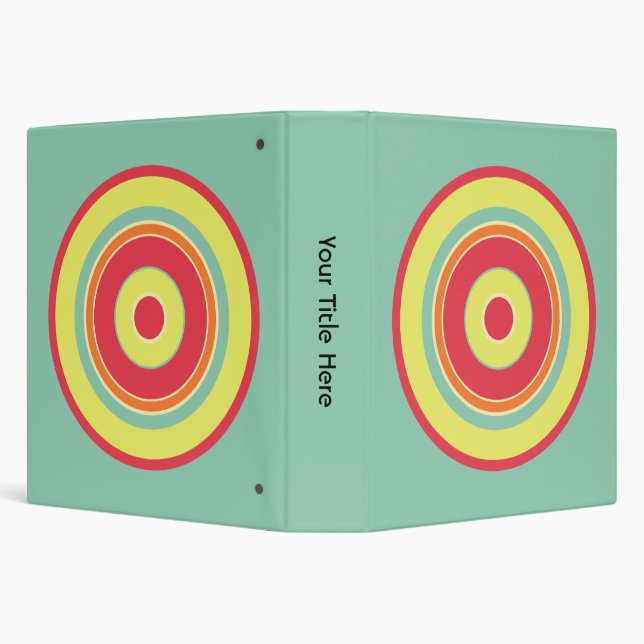 Classeur Cercles colorés 01 (Arrière-plan)