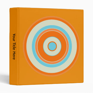 Classeur Cercles colorés 03