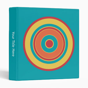 Classeur Cercles colorés 05
