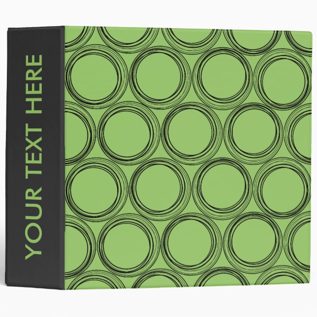 Classeur Cercles géniaux de griffonnage (Devant/Côté)