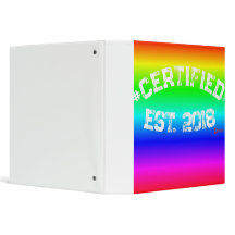 CLASSEUR CERTIFIÉ RAINBOW