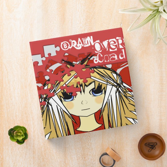 Classeur Cerveau sur charge mignonne Anime Girls (In Situ)