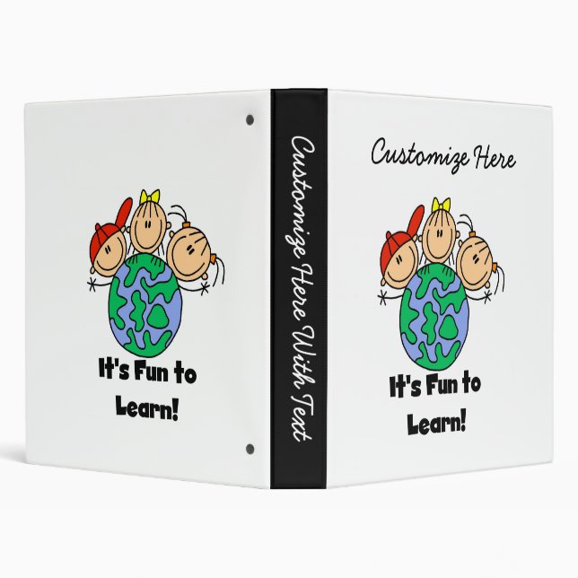 Classeur C'est amusement à apprendre (Arrière-plan)