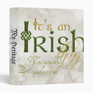 Classeur C'est irlandais