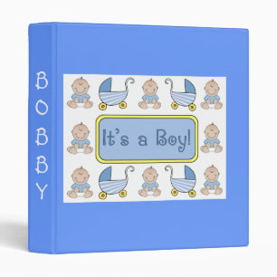 Classeur "C'est un garçon" Baby Book