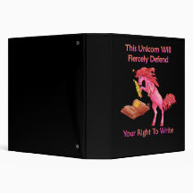Cette Unicorne Défendra Votre Droit D'Écrire