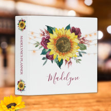 Chaîne de tournesol illumine l'aquarelle florale