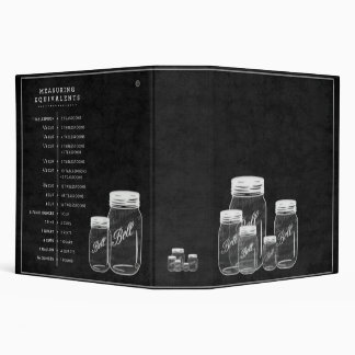 Classeur Chalkboard Mason Jars 2 pouces