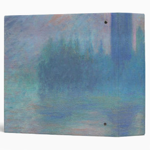 Classeur Chambres du Parlement (Londres), Monet