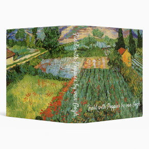 Classeur Champ aux coquelicots par Vincent van Gogh