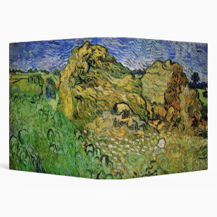 Classeur Champ avec meules de blé par Vincent van Gogh