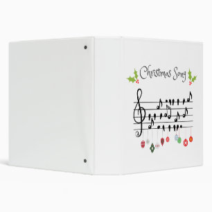 Classeur Chanson de Noël