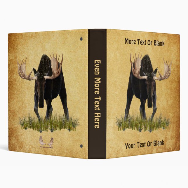 Classeur Charging Bull Moose (Arrière-plan)