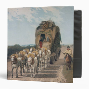 Classeur Chariot d'étape, gravé par J. Baily