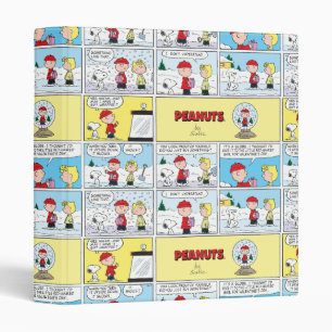 Classeur Charlie Brown   Boule à neige