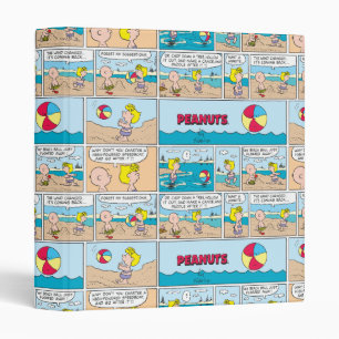 Classeur Charlie Brown & Sally À La Plage