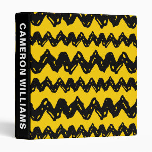 Classeur Charlie Brown Zig Zag Motif