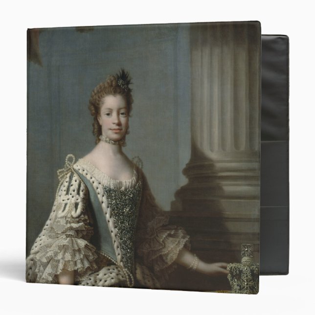 Classeur Charlotte Sophia de Mecklenburg-Strelitz, 1762 (Devant/Intérieur)
