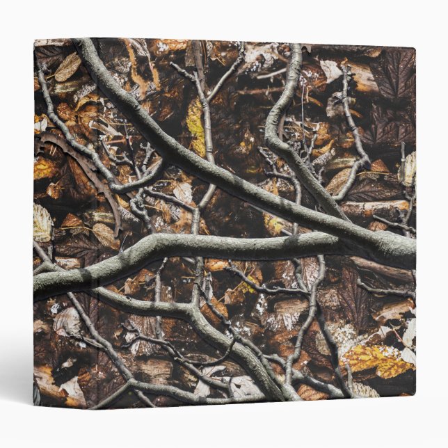 Classeur Chasse Camouflage Motif 6 (Devant/Côté)