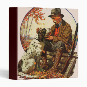 Classeur Chasseur et épagneul