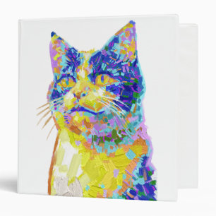 Classeur Chat au soleil